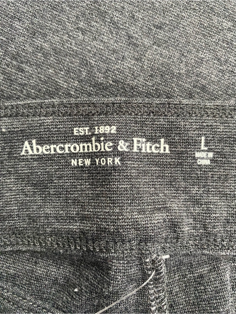 Abercrombie & Fitch The A&F High Rise Legging | Dark Gray Heather - Picture 12 of 16